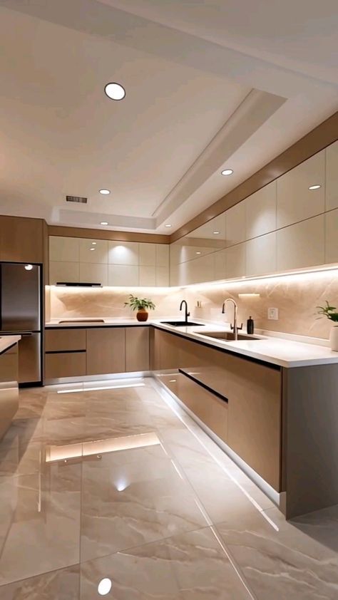 Minimalist Beige L-Shape