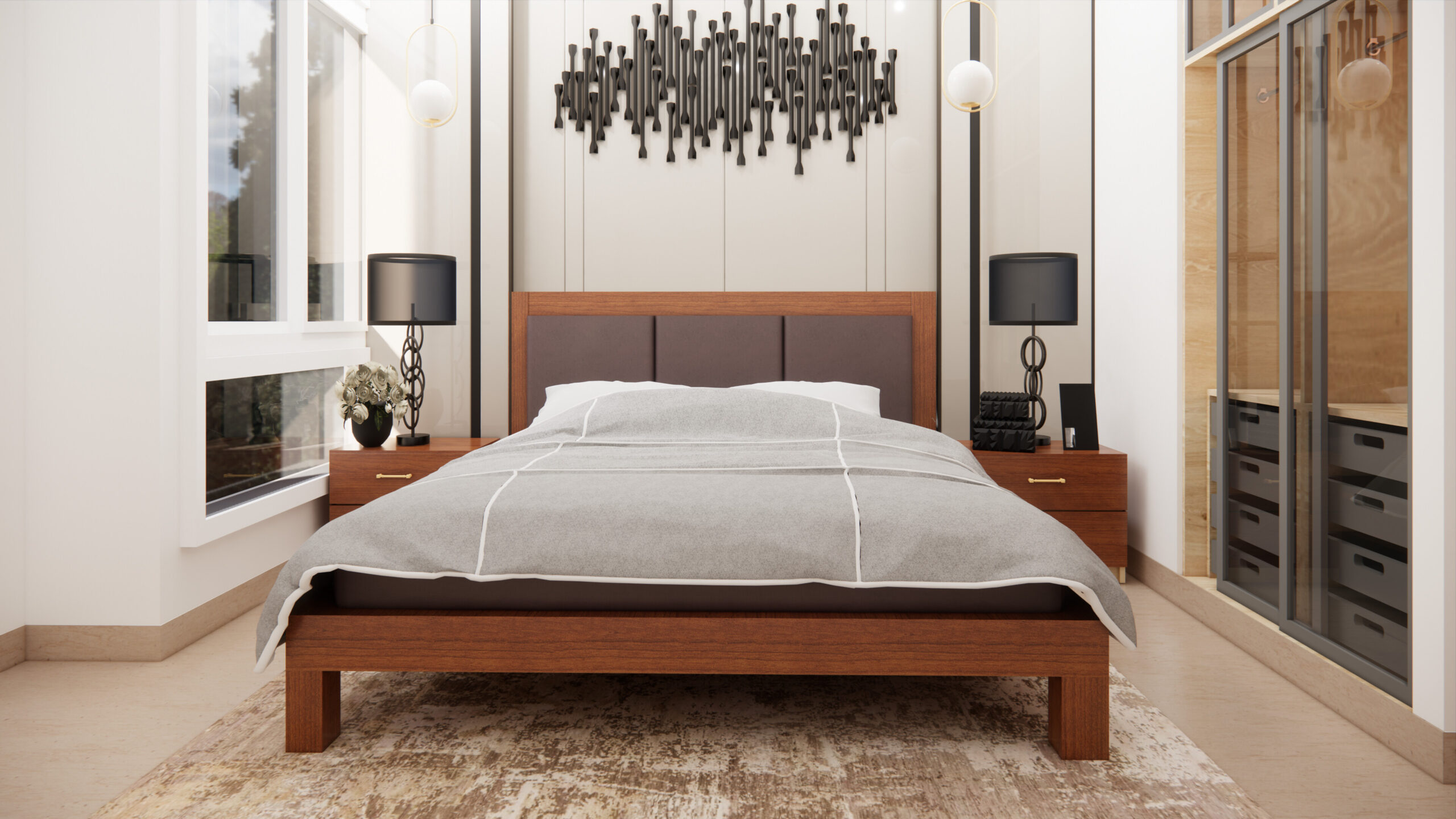Modern Platform Bed