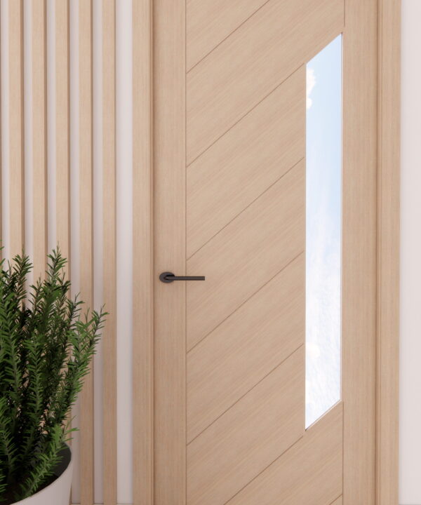 Modern Diagonal Grain - Natural Maple