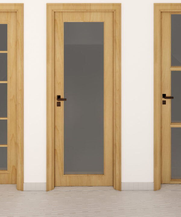 Natural Oak Door Collection - Three Variations
