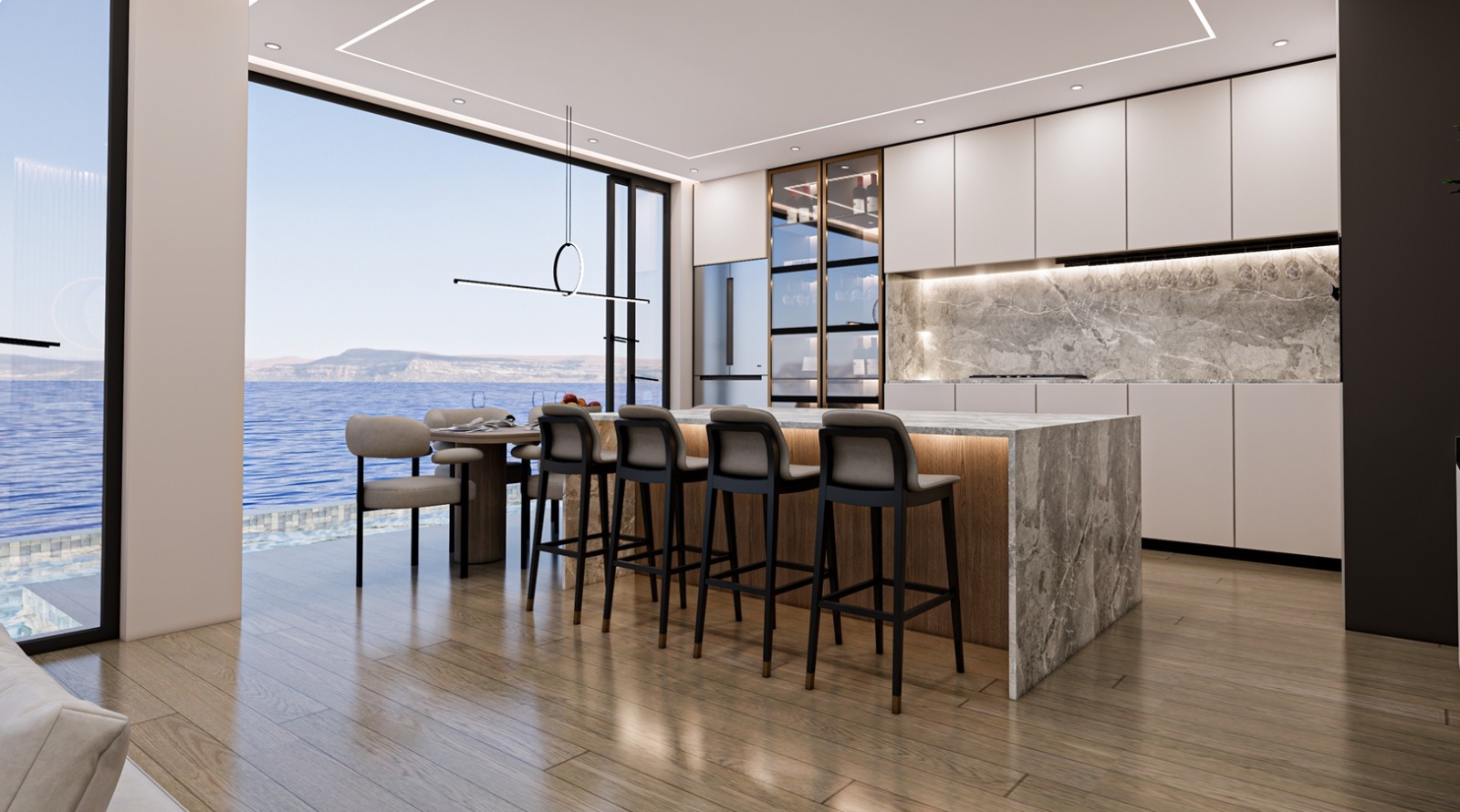 Modern Minimalist with Ocean Views